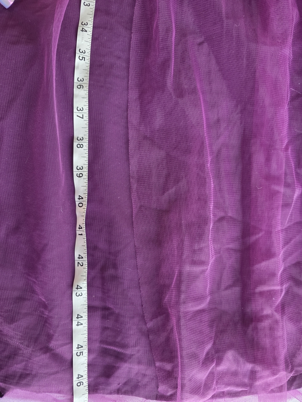 Azazie Purple Tulle Strapless Dress S 4-6 Formal Wedding - Picture 13 of 14